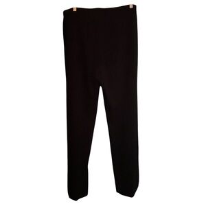 Misook Black Pants Trousers Pants Elastic Waist Size Large